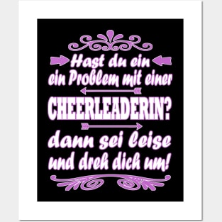 Cheerleader Akrobatik Sport Squads Leidenschaft Posters and Art